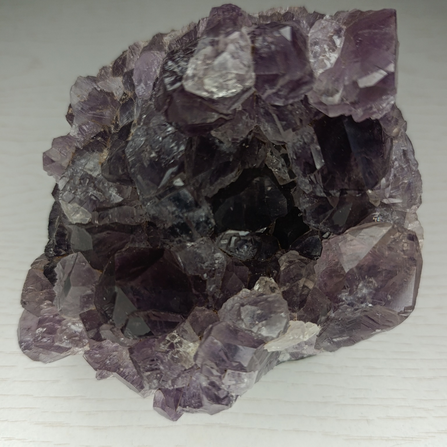 bloc en améthyste de Uruguay violet brut qualité A