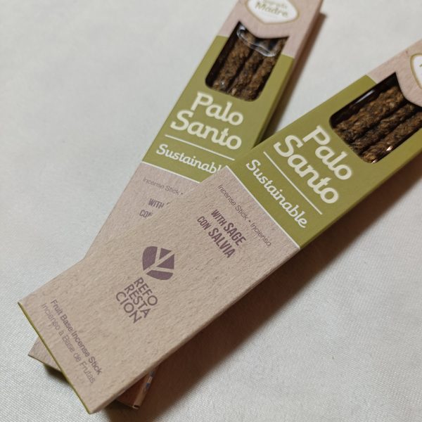 Encens artisanal Palo Santo avec Sauge