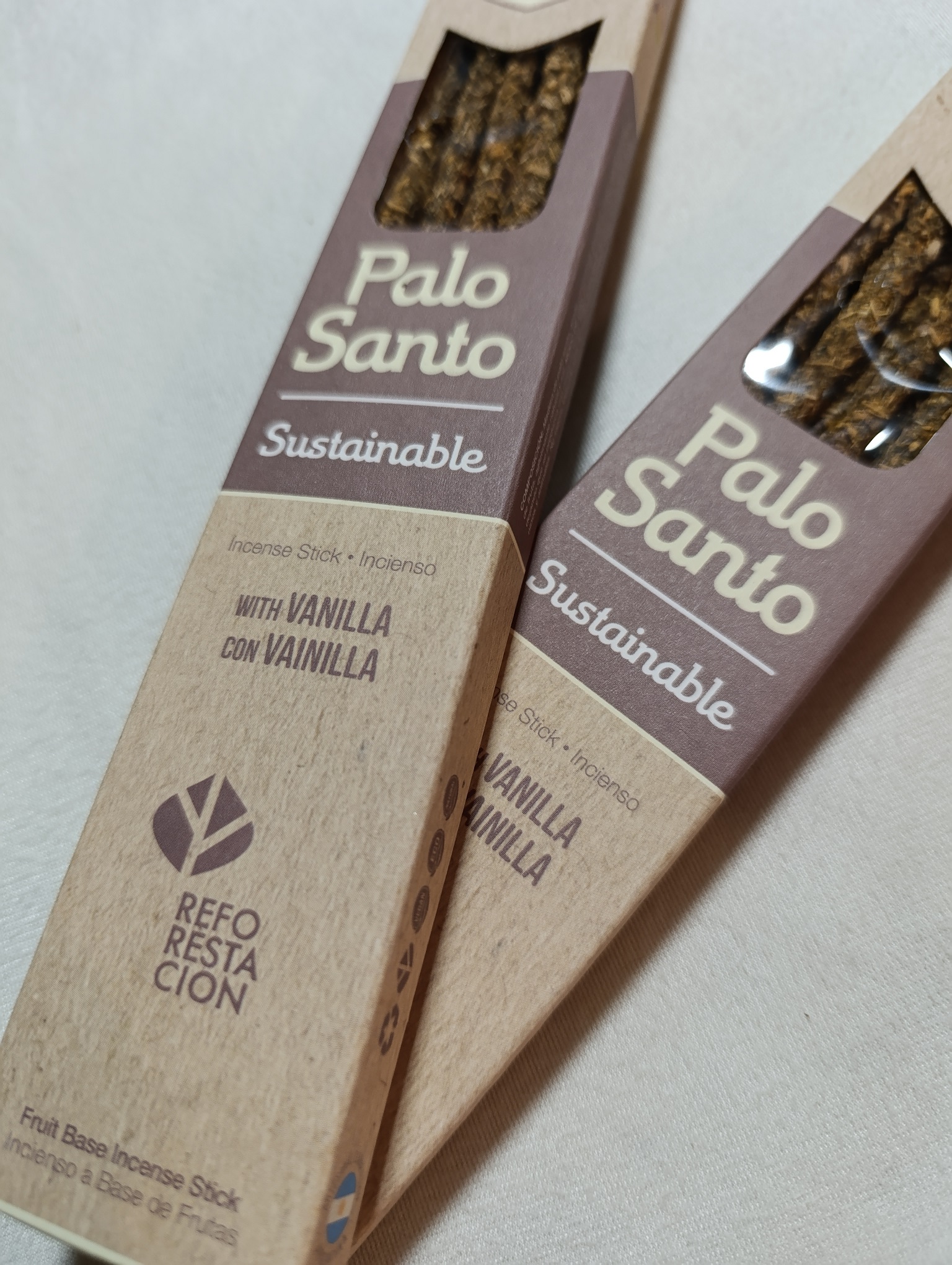 encens palo santo sagrada madre vanille