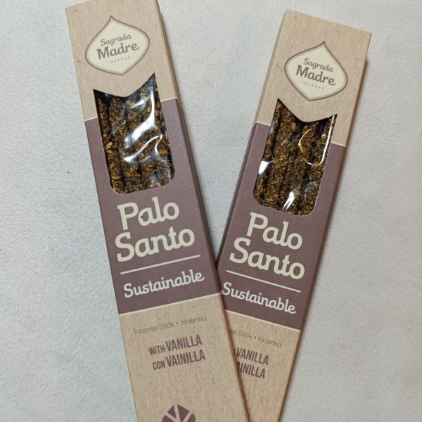 Encens artisanal Palo Santo avec Vanille