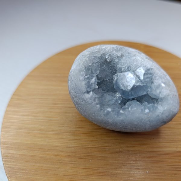 Pierre brute Célestine Bleue –  157gr- Qualité A