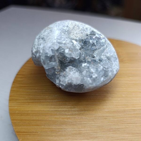 Pierre brute Célestine Bleue –  182gr- Qualité A