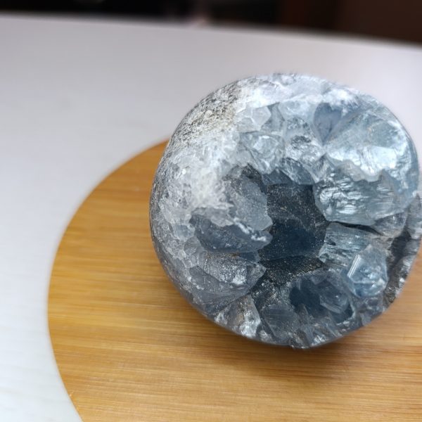 Pierre brute Célestine Bleue –  435gr- Qualité A