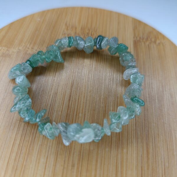 Bracelet Quartz Fuchsite Perles Baroques A