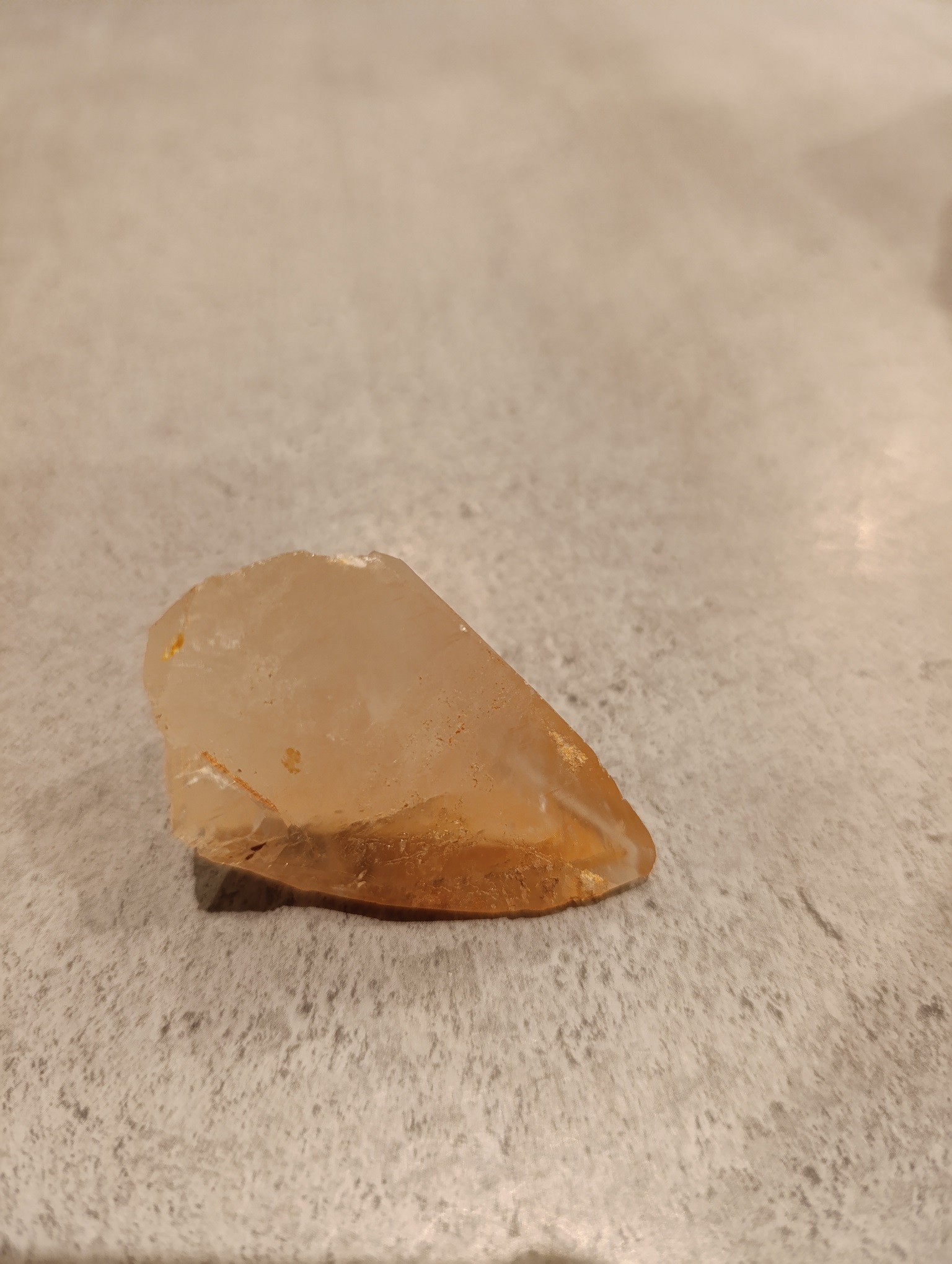 Calcite Orange Torcé-Viviers-en-Charnie, Mayenne, France