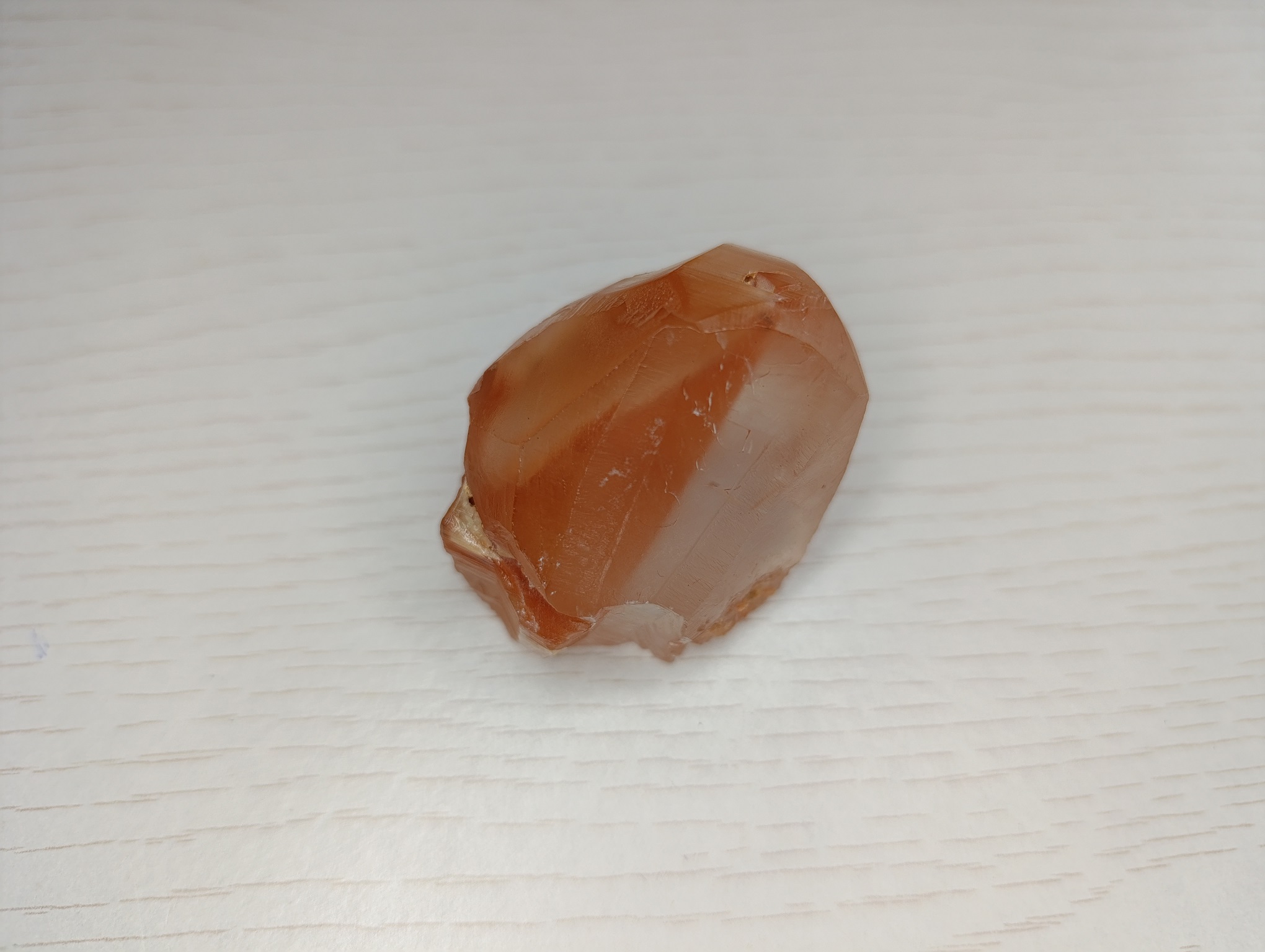 Calcite Orange Torcé-Viviers-en-Charnie, Mayenne, France