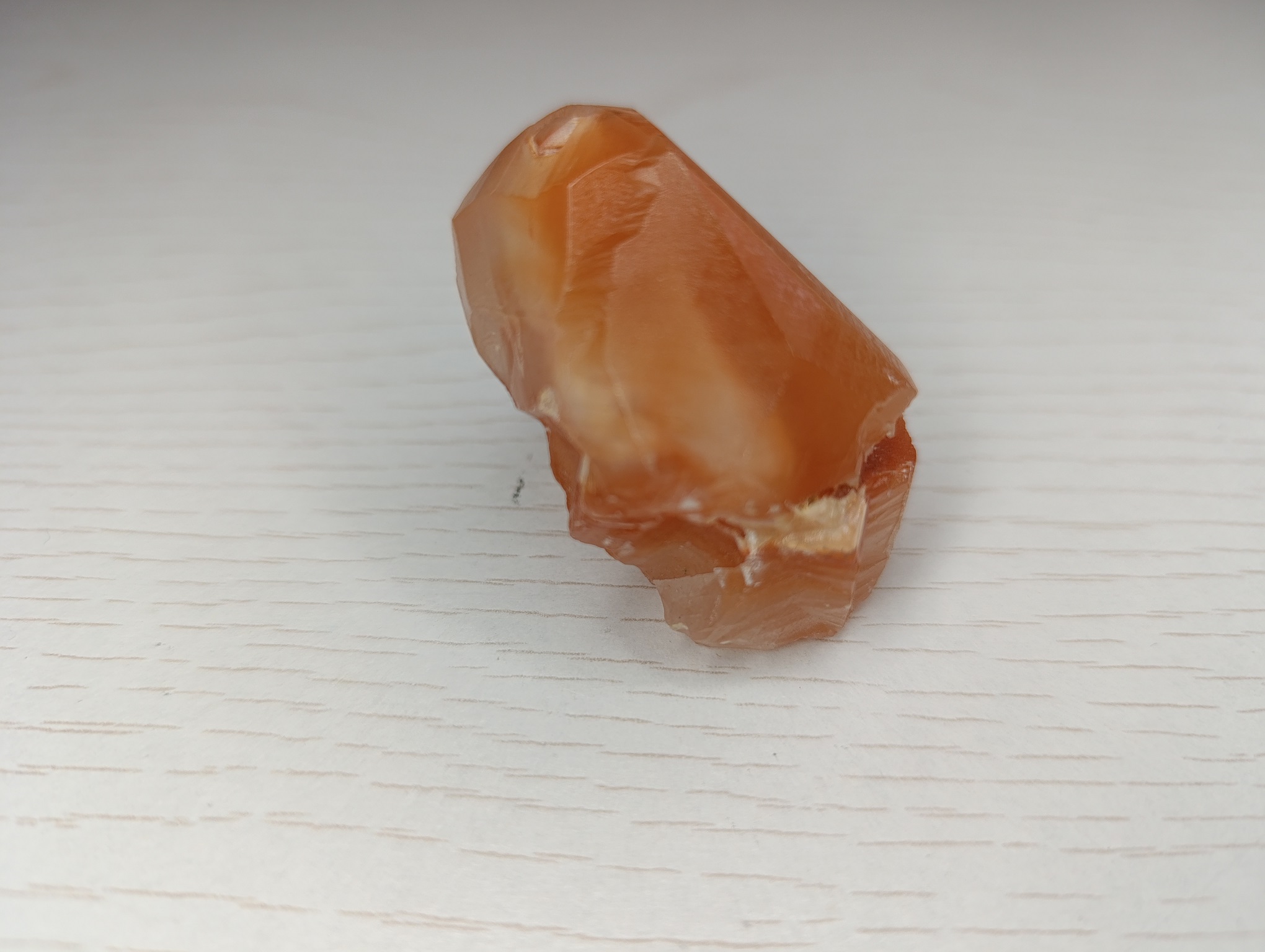 Calcite Orange Torcé-Viviers-en-Charnie, Mayenne, France