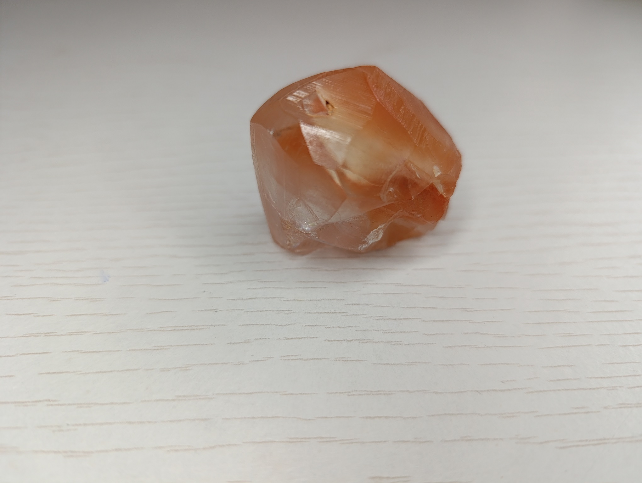 Calcite Orange Torcé-Viviers-en-Charnie, Mayenne, France