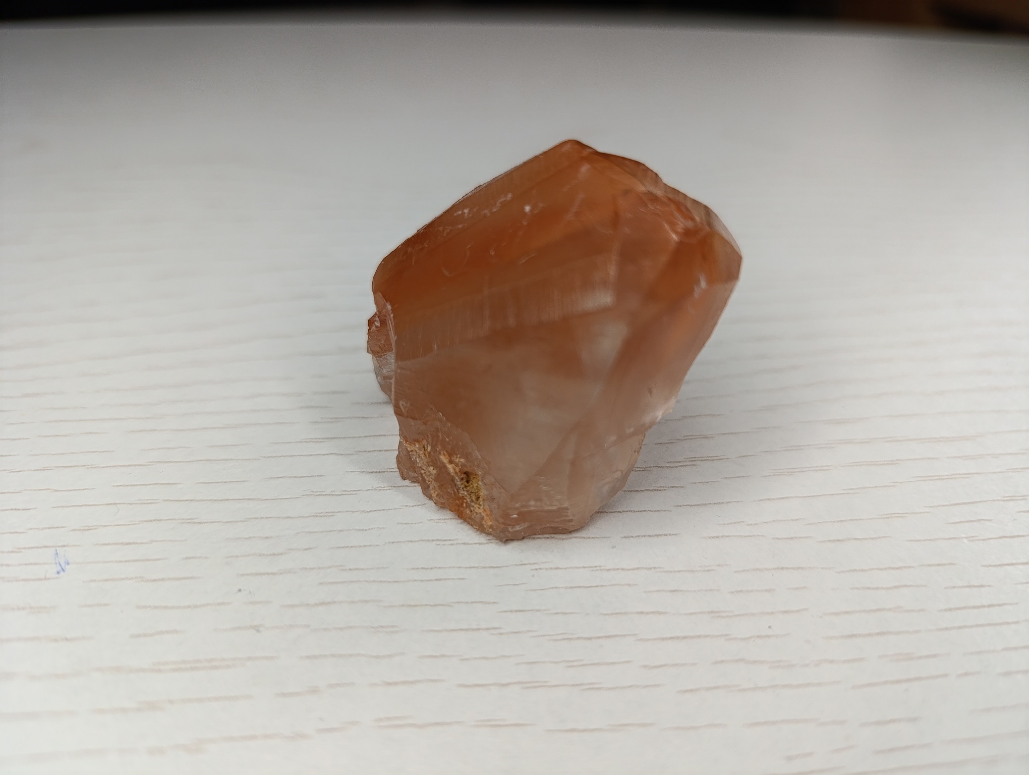 Calcite Orange Torcé-Viviers-en-Charnie, Mayenne, France