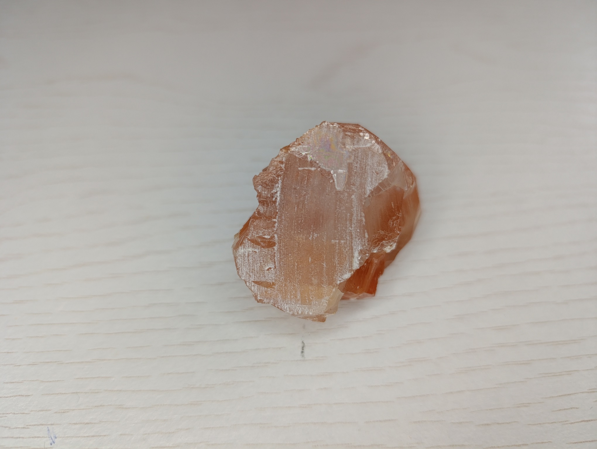 Calcite Orange Torcé-Viviers-en-Charnie, Mayenne, France