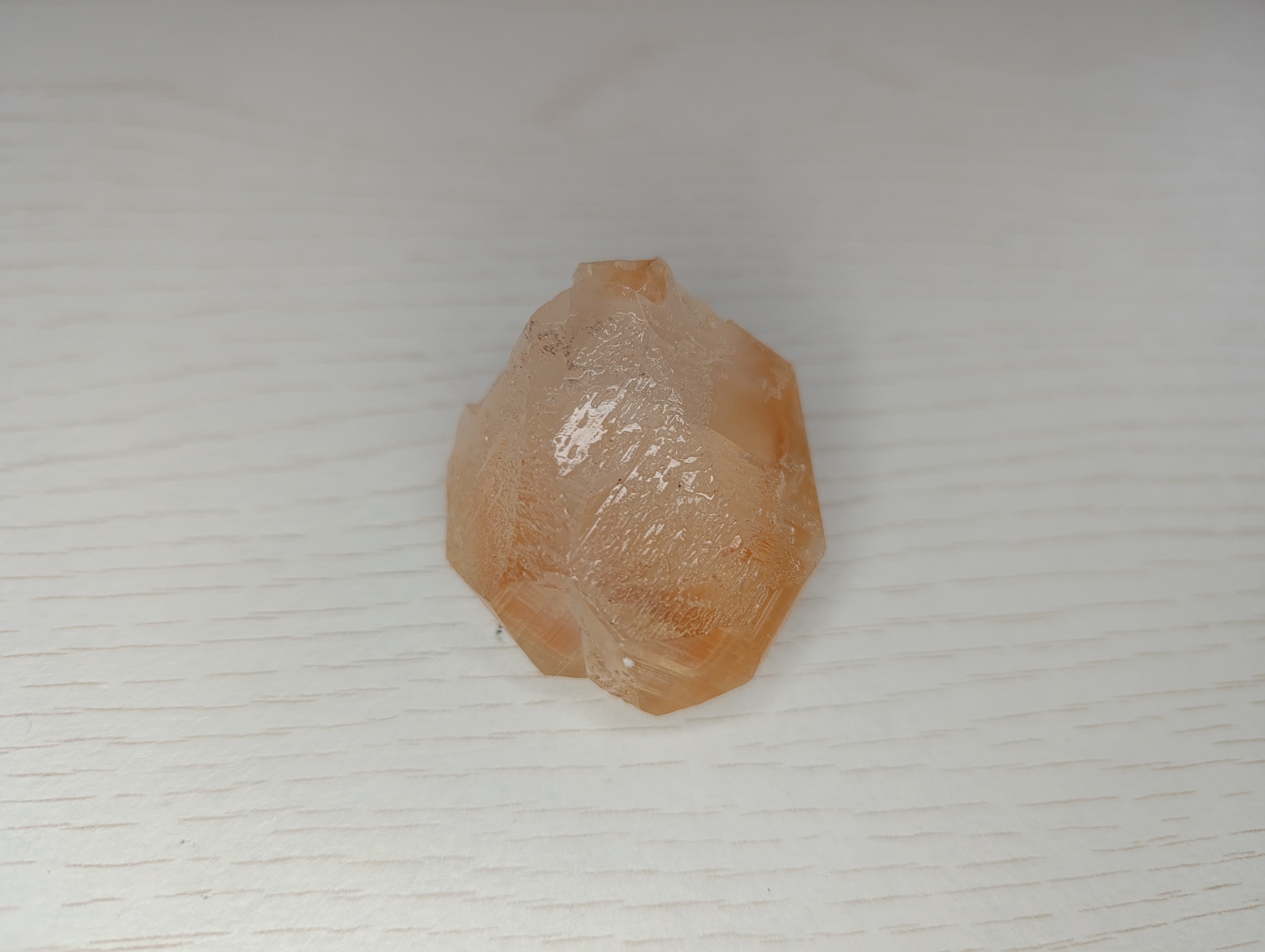 Calcite Orange Torcé-Viviers-en-Charnie, Mayenne, France