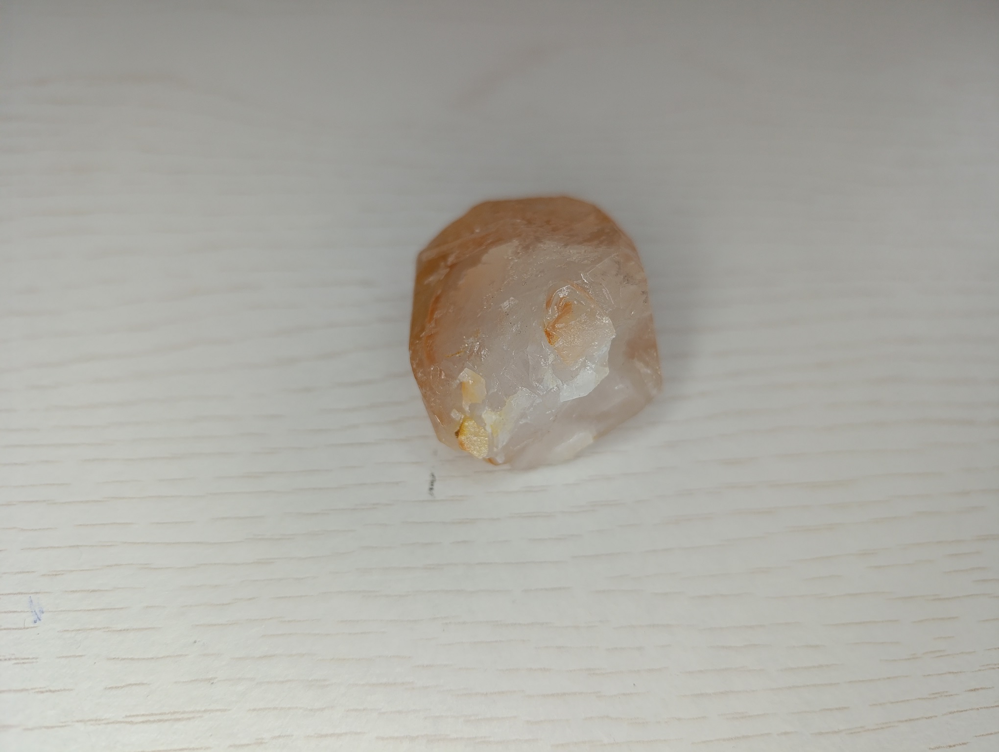 Calcite Orange Torcé-Viviers-en-Charnie, Mayenne, France