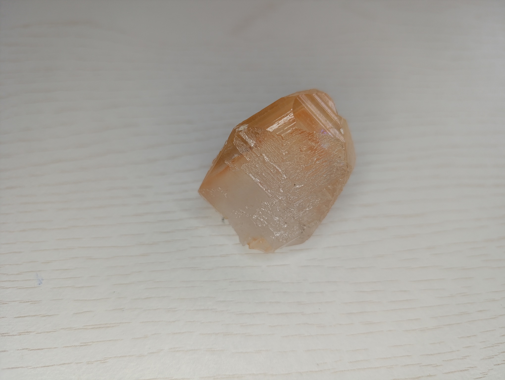 Calcite Orange Torcé-Viviers-en-Charnie, Mayenne, France