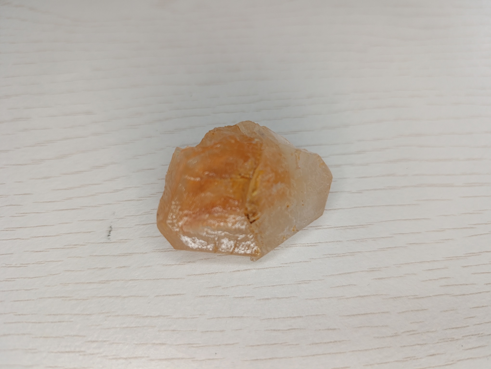 Calcite Orange Torcé-Viviers-en-Charnie, Mayenne, France