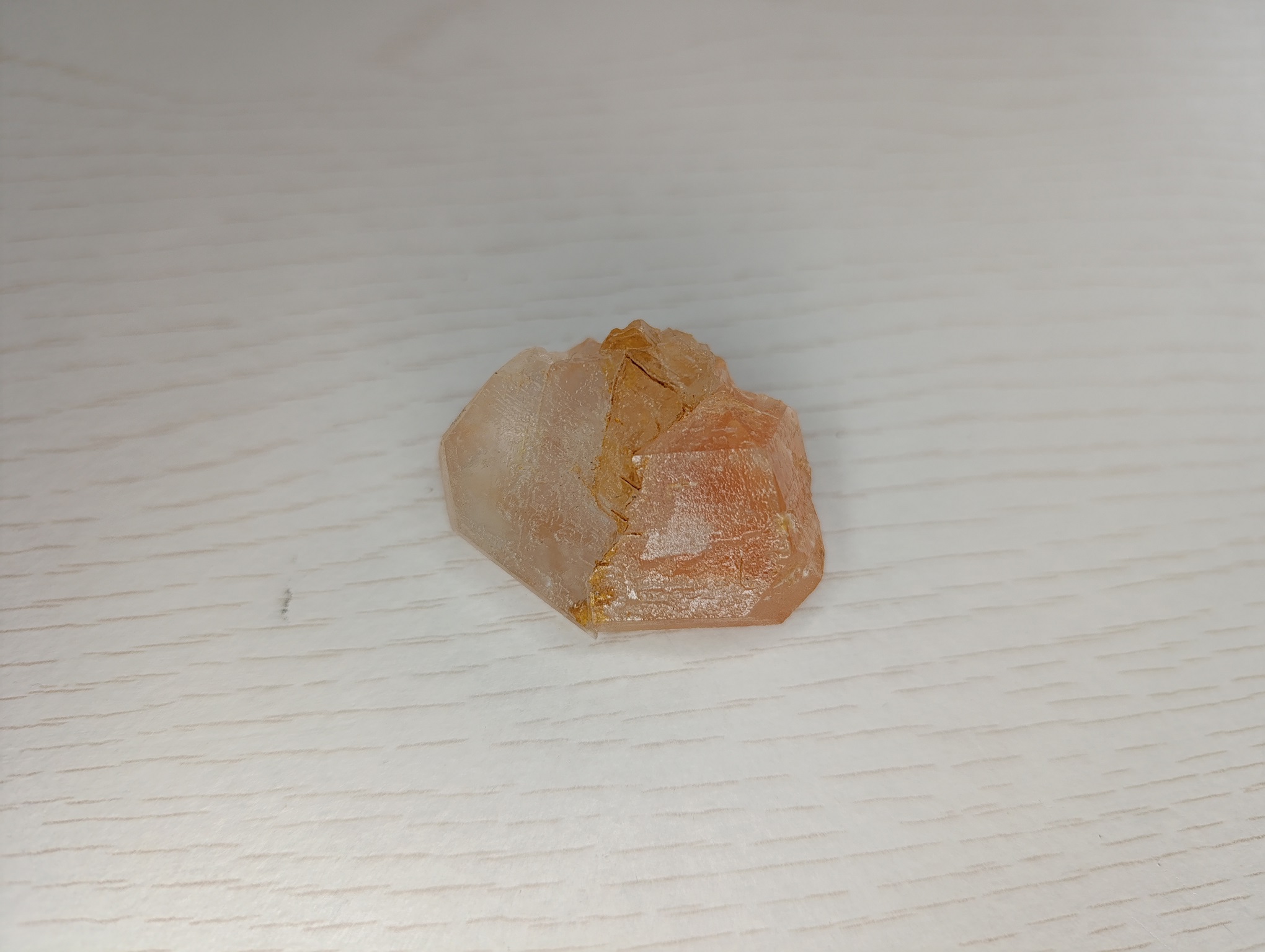 Calcite Orange Torcé-Viviers-en-Charnie, Mayenne, France
