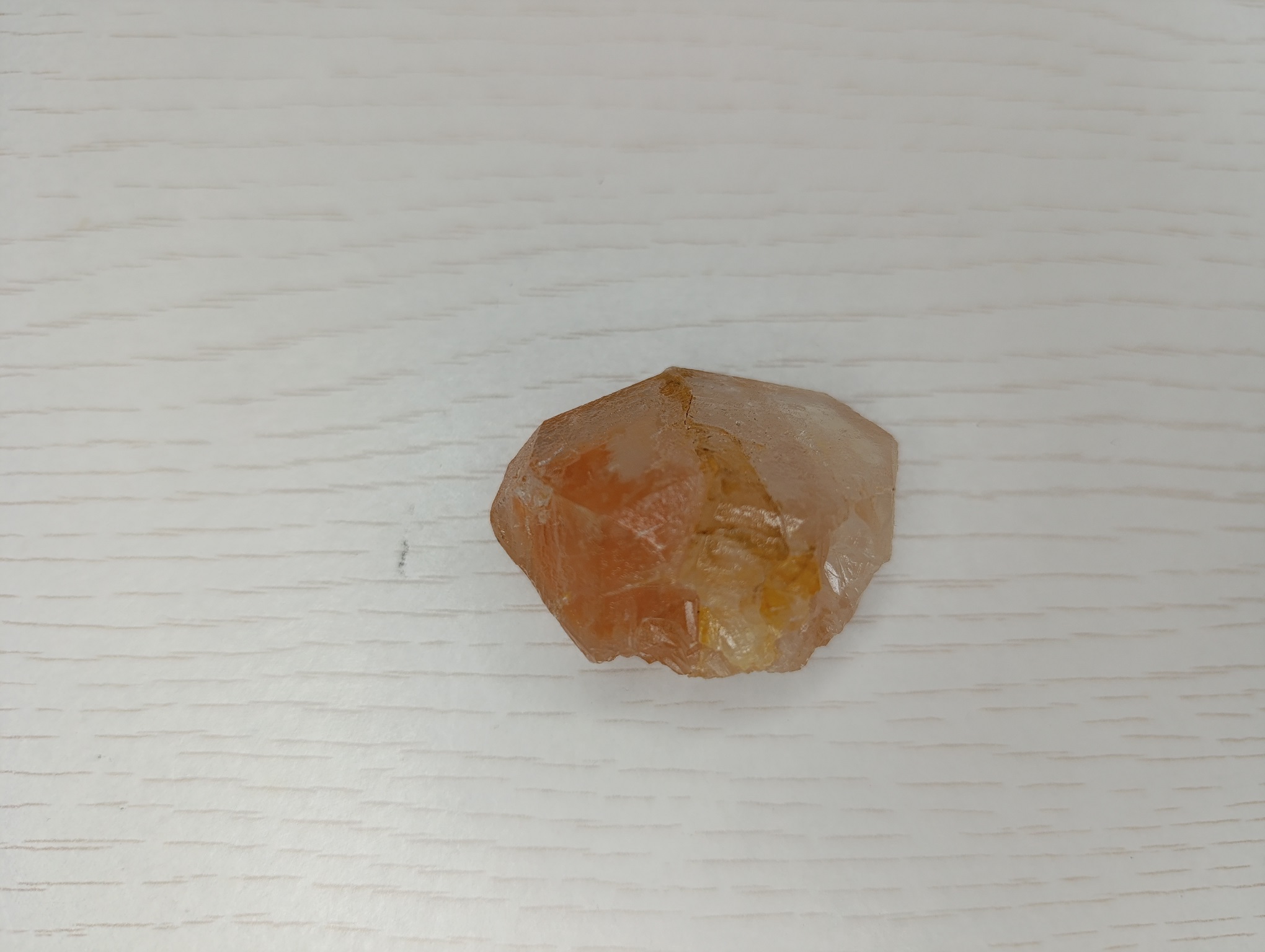 Calcite Orange Torcé-Viviers-en-Charnie, Mayenne, France
