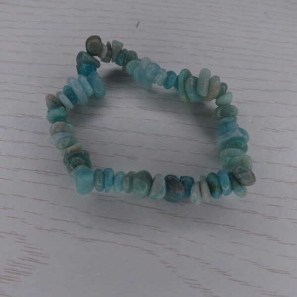 Bracelet Amazonite – Baroque Qualité A