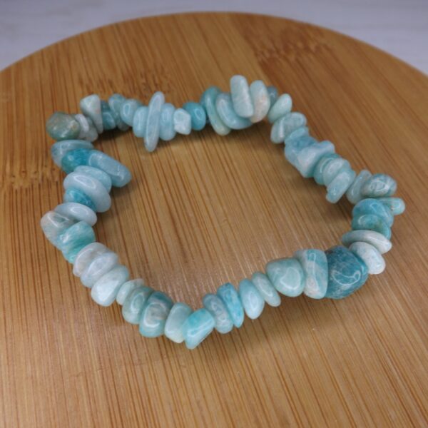Bracelet Amazonite – Baroque Qualité A