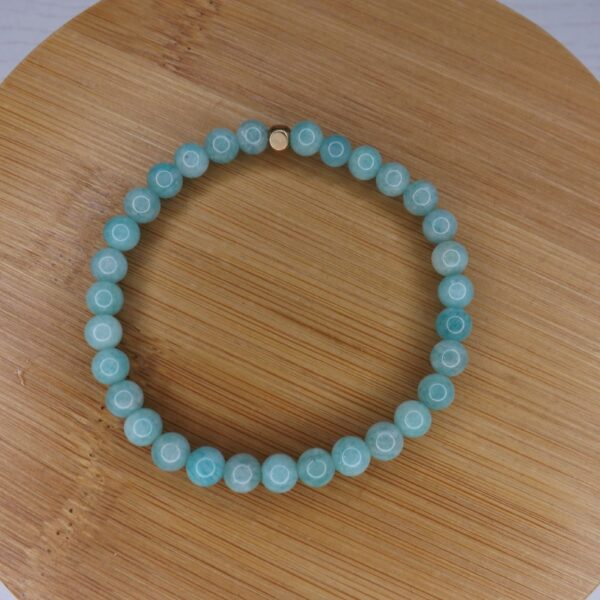 Bracelet Amazonite – Perles 6mm A