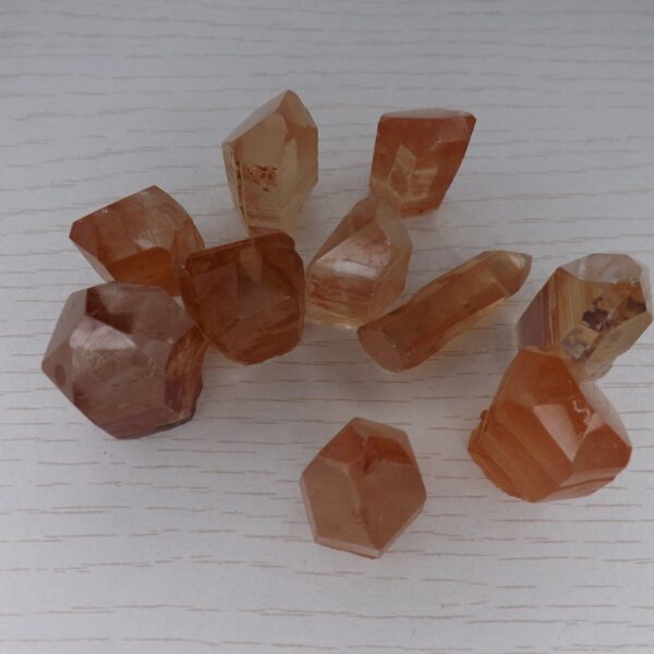 Pointes en Quartz Hématoïde A