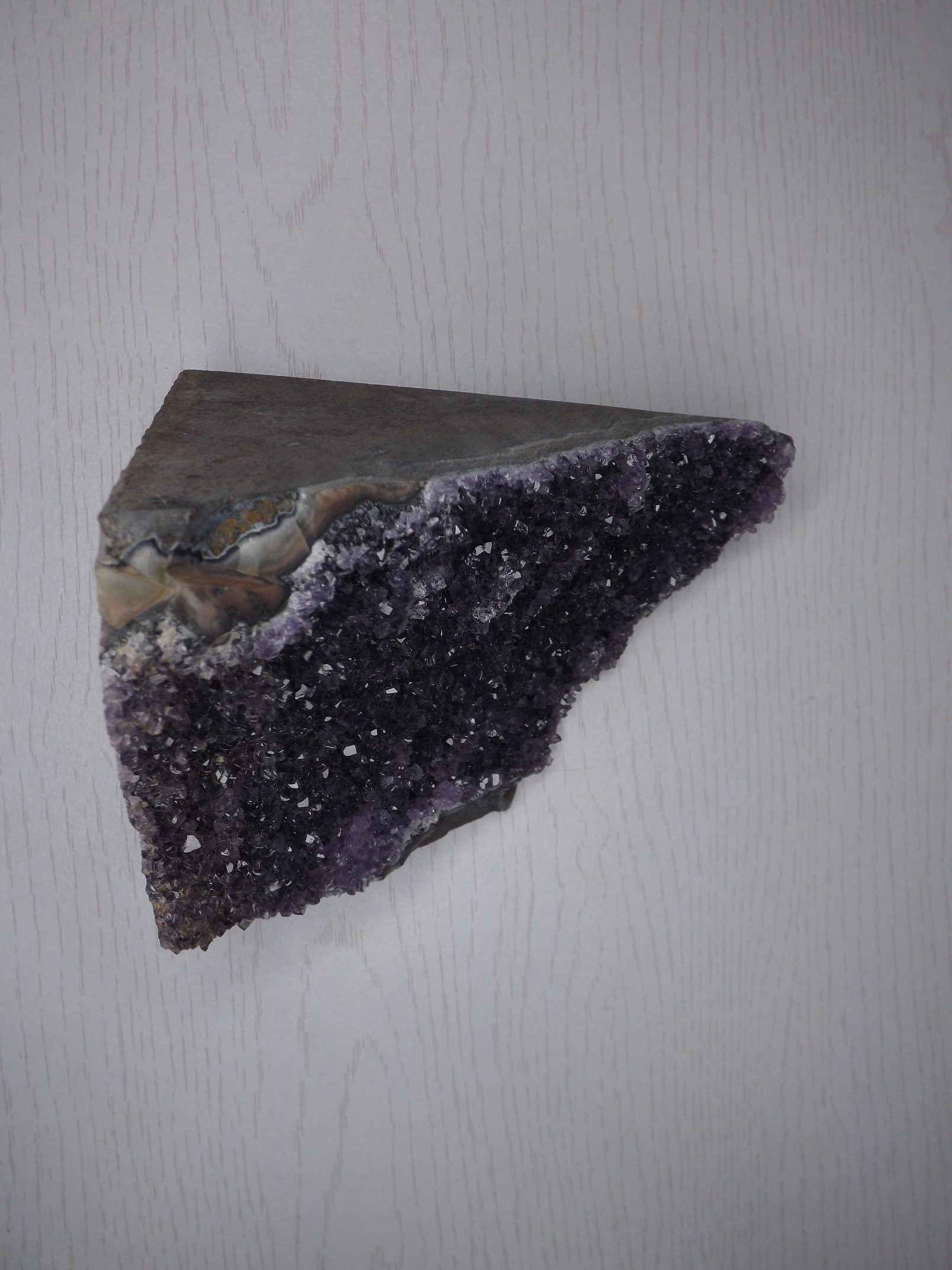bloc en améthyste de Brésil violet brut qualité A