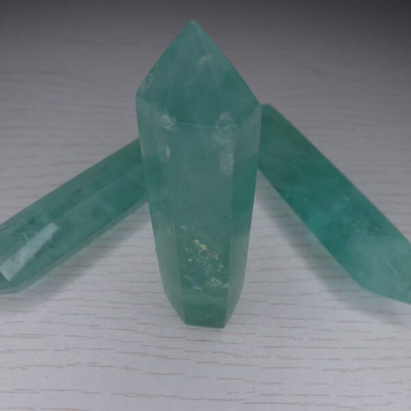 Pointe en Fluorine verte AA+
