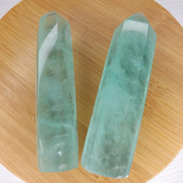 Pointe en Fluorine verte AA+