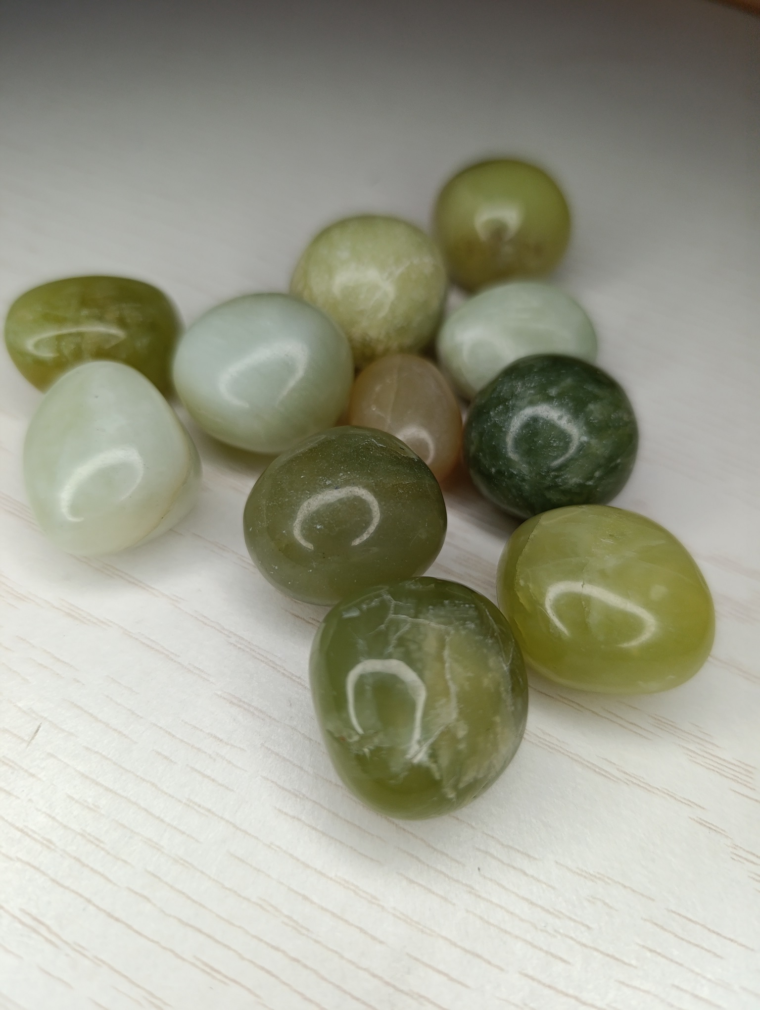pierre jade de Chine qualité A 2 à 3cm