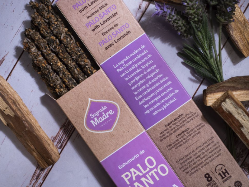encens palo santo sagrada madre lavande
